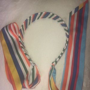 Multicolored Half Wrap-Style Headband